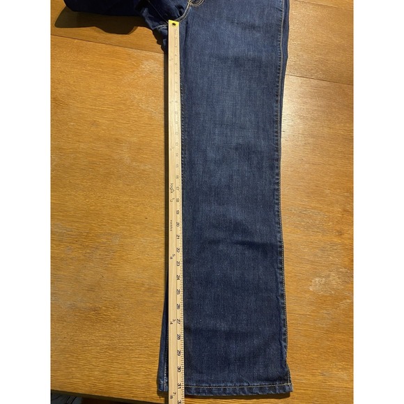 Wrangler Jeans Cash Cowgirl Cut Bootcut Mid Rise Western Womens 11/12 x 32 - Picture 5 of 14